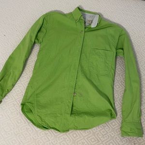 Rod’s lime green western shirt